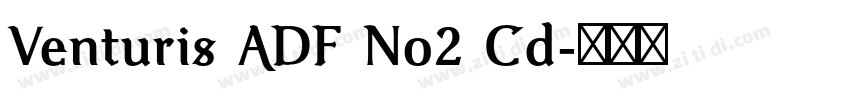 Venturis ADF No2 Cd字体转换 Venturis ADF No2 Cd字体转换
